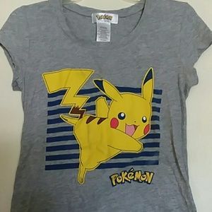 Pokemon pikachu graphic shirt